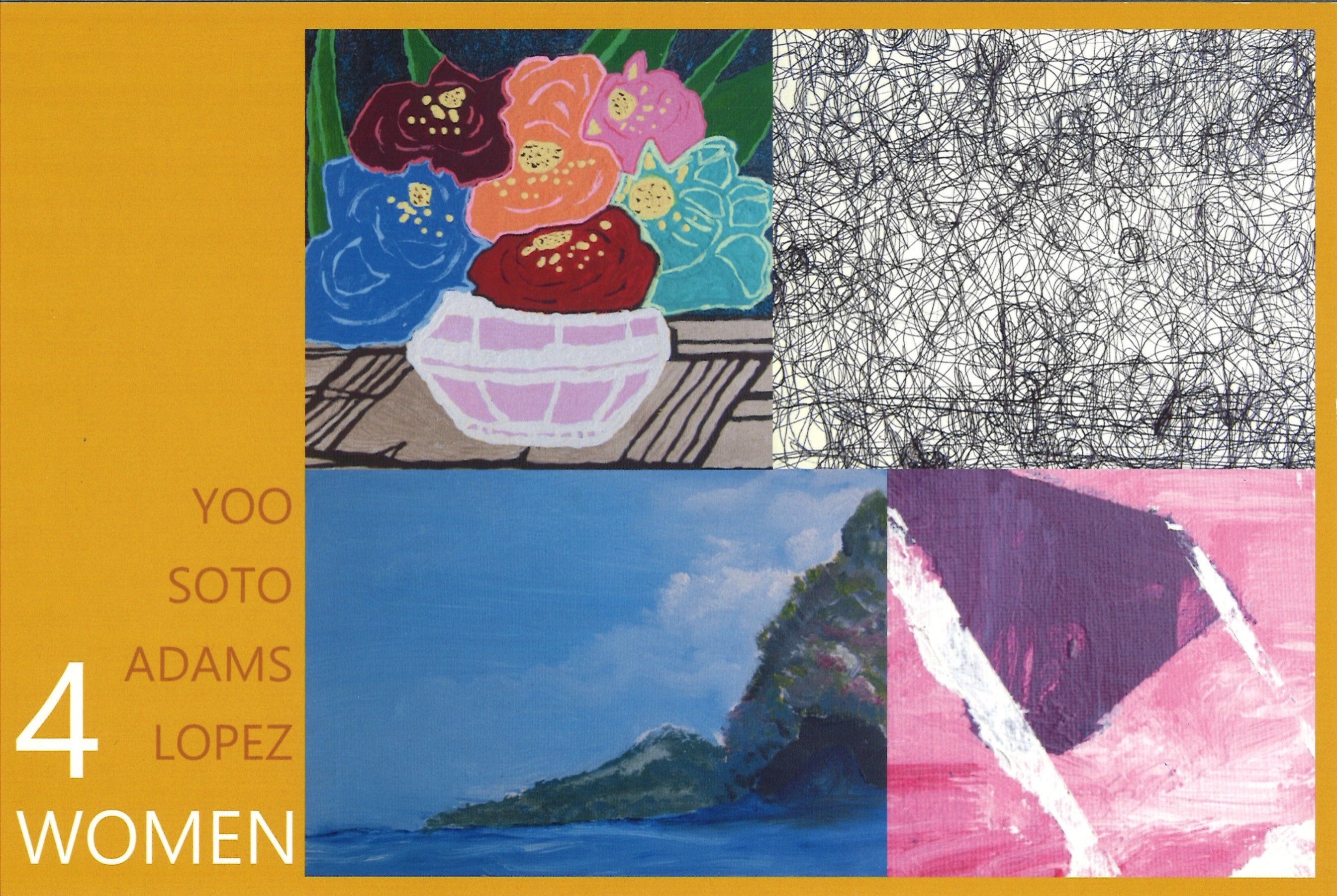 4 Women: Hye Wan Yoo, Mariana Soto, Heather Adams, & Natividad Lopez