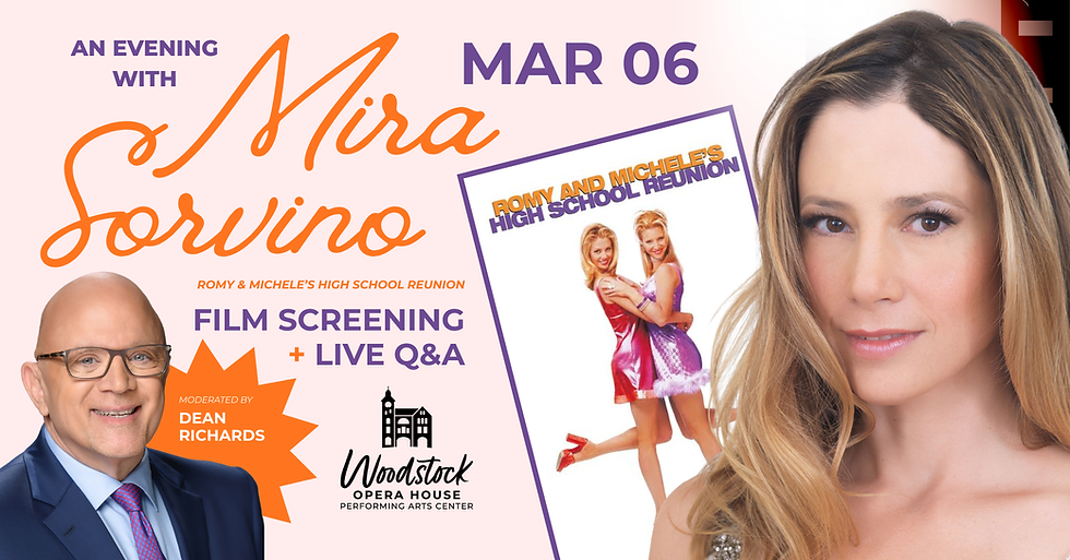 Romy, Michelle, and Everything In Between: A Candid Chat with Mira Sorvino