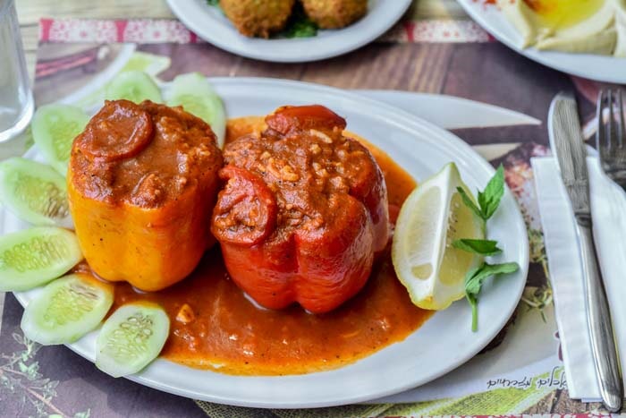 Arranged Food and Objects
