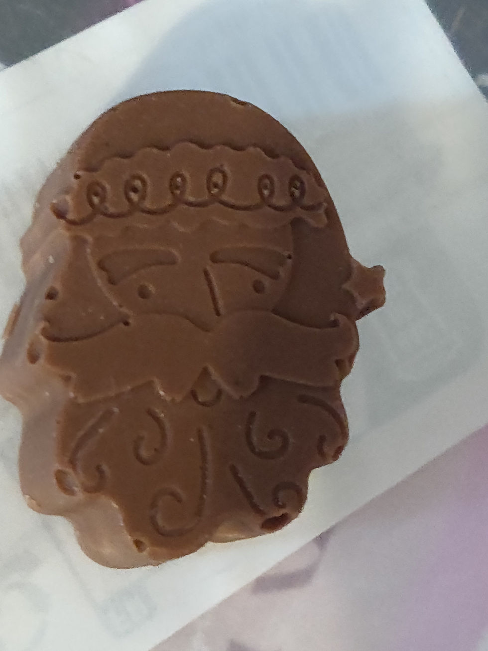 Thumbnail: 2x Santa chocolate blocks 
