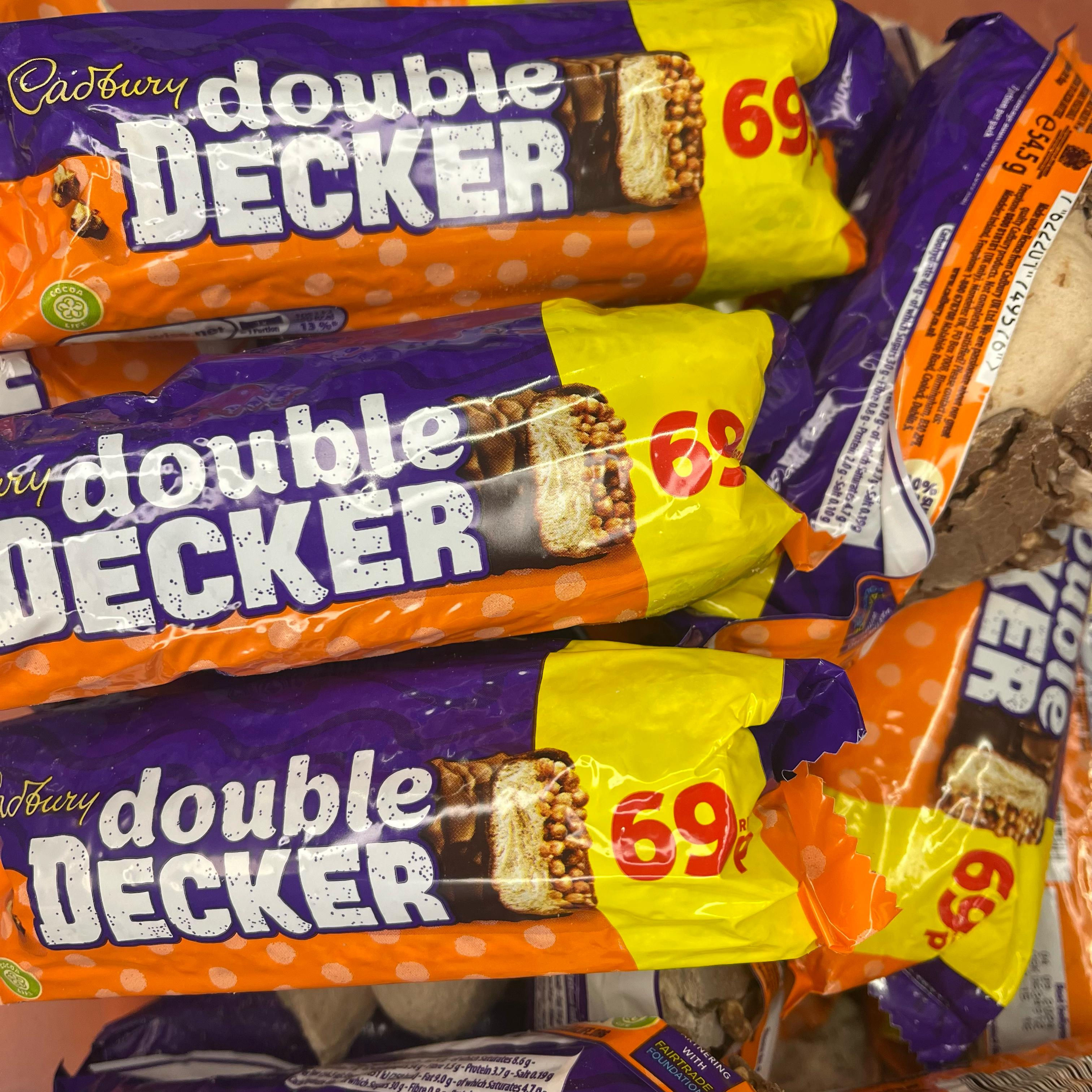 1x Double Deckers  - Freeze Dried Sweets - Vegetarian