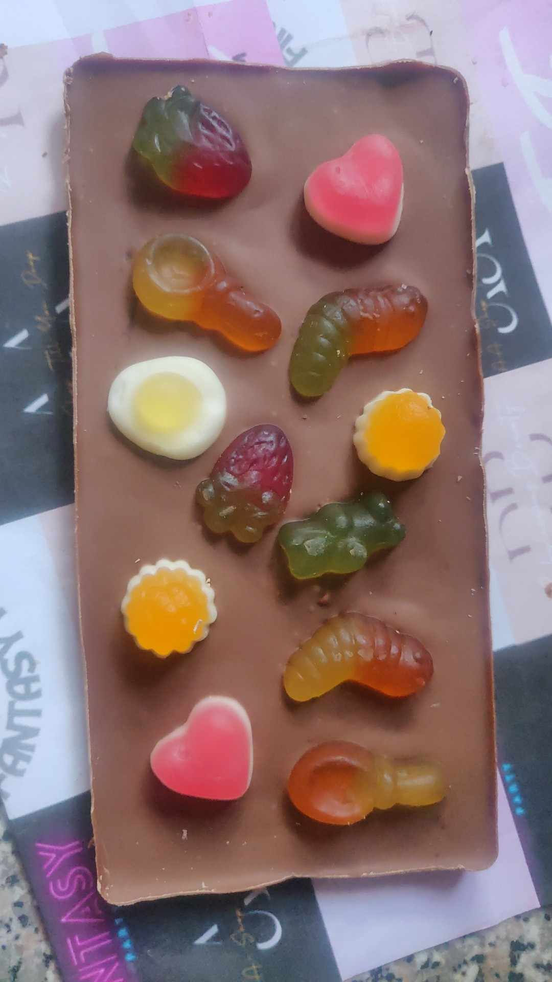 Sweetie chocolate slab