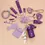Thumbnail: Rhinestone 15pcs Safety Keychain Set