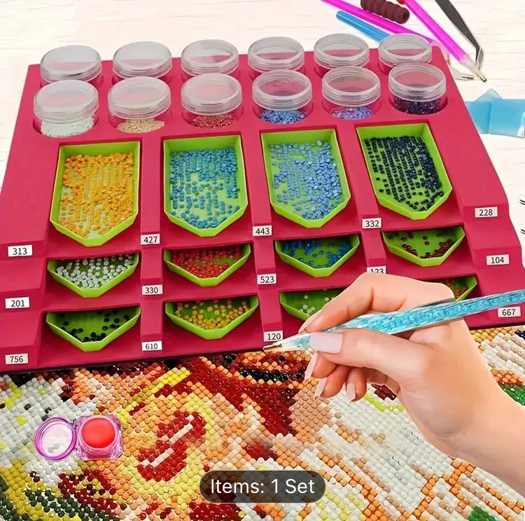Thumbnail: Diamond art storage tray