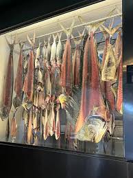 Dried fish at Ocyá Leblon