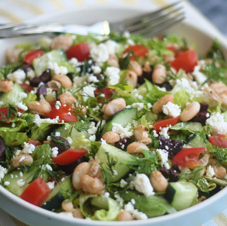 Greek White Bean Salad