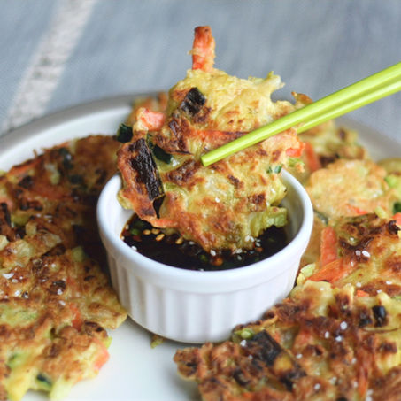 Yachaejeon (Korean Vegetable Pancakes)
