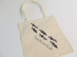 shopping bags footprints