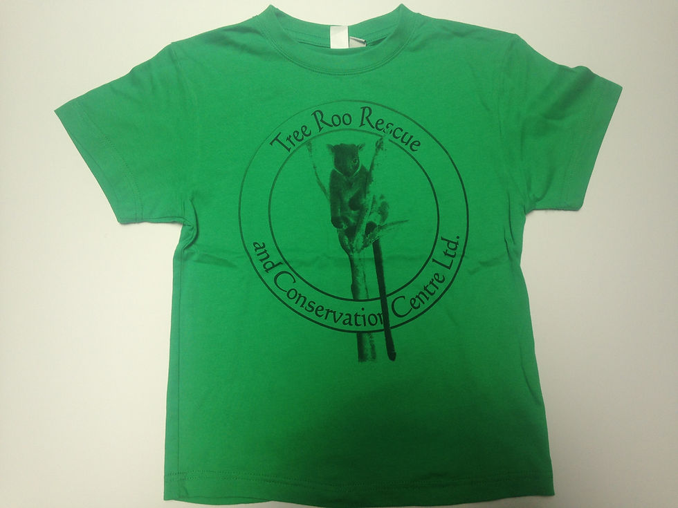 Thumbnail: kids tshirts crew neck with black logo or footprints front and back