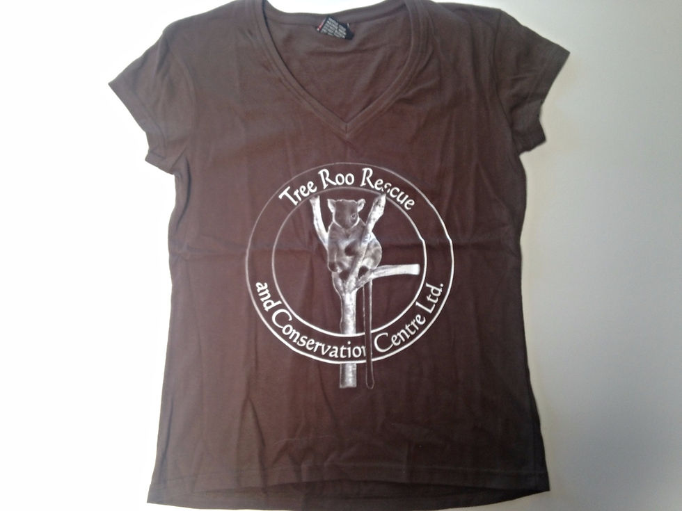 Thumbnail: Ladies tshirts, logo white