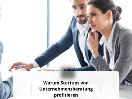 Warum Startups von Unternehmensberatung profitieren – Der Schlüssel zum nachhaltigen Wachstum