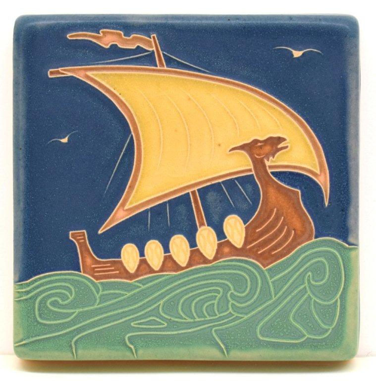 Thumbnail: PRAIRIE STYLE CLOCK WITH 4"X4" ACT TILE (CRAFTSMAN OAK FINISH)