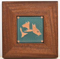 Framed Fish Tile