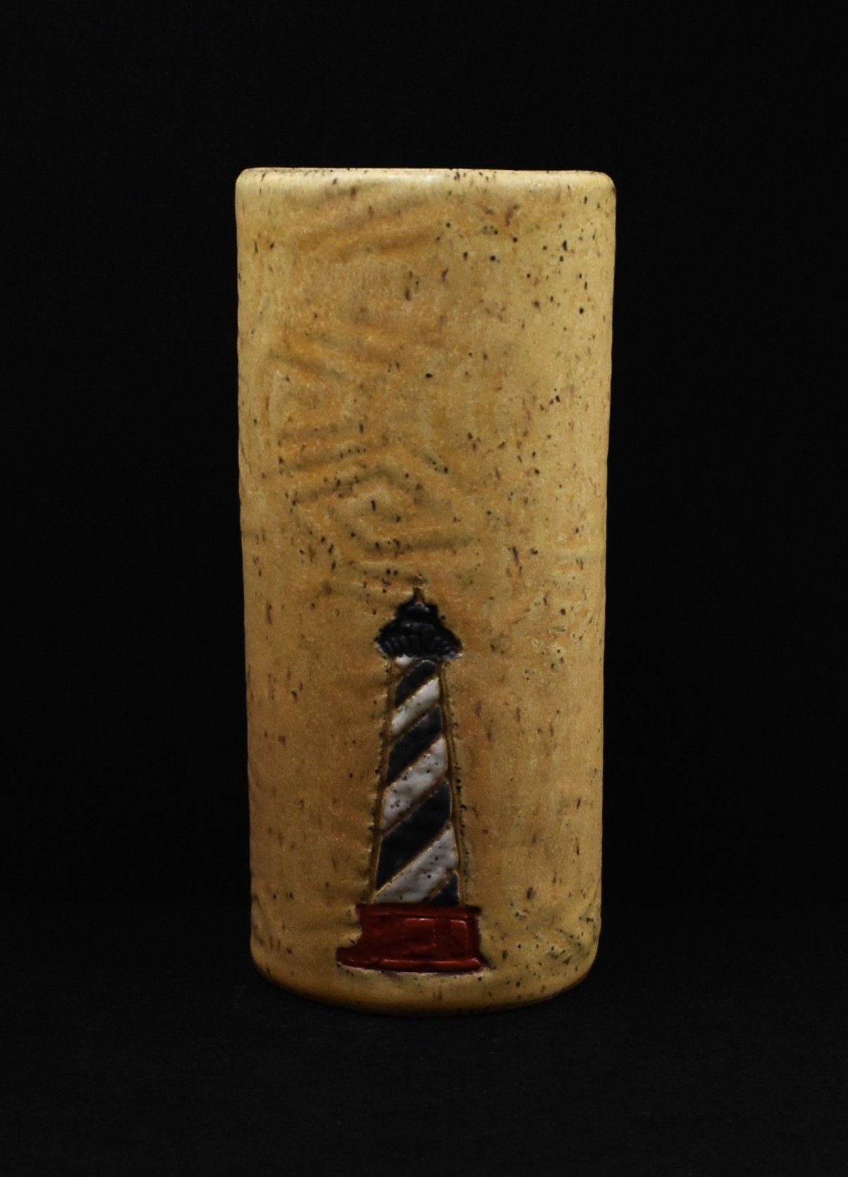 Lighthouse Vase 7" x 3"