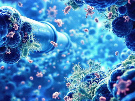 orre de resfriamento industrial liberando vapor, potencial fonte de aerossóis contaminados.