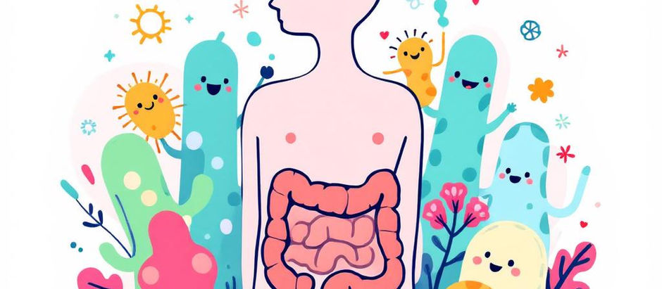 magem de laboratório realizando contagem microbiológica de probióticos em placas de cultura.