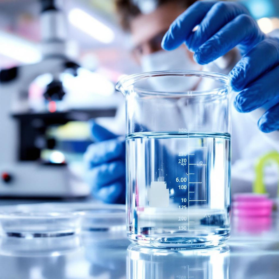 Análise de potabilidade da água para consumo humano em laboratório especializado