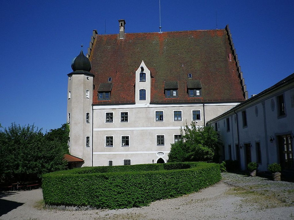 Innenhof Schloß Eggersberg