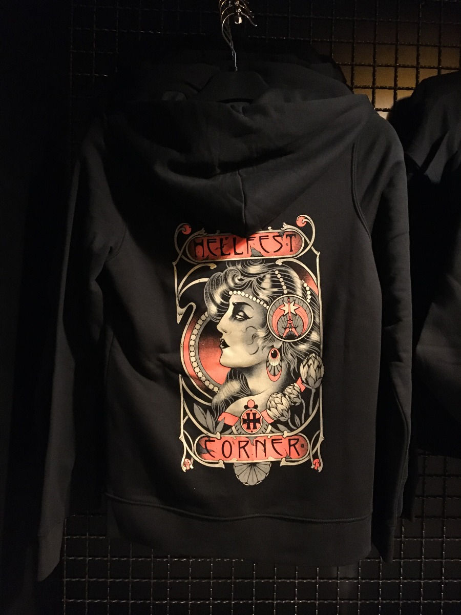 HOODIES ZIP HELLFEST CORNER MOONKEY