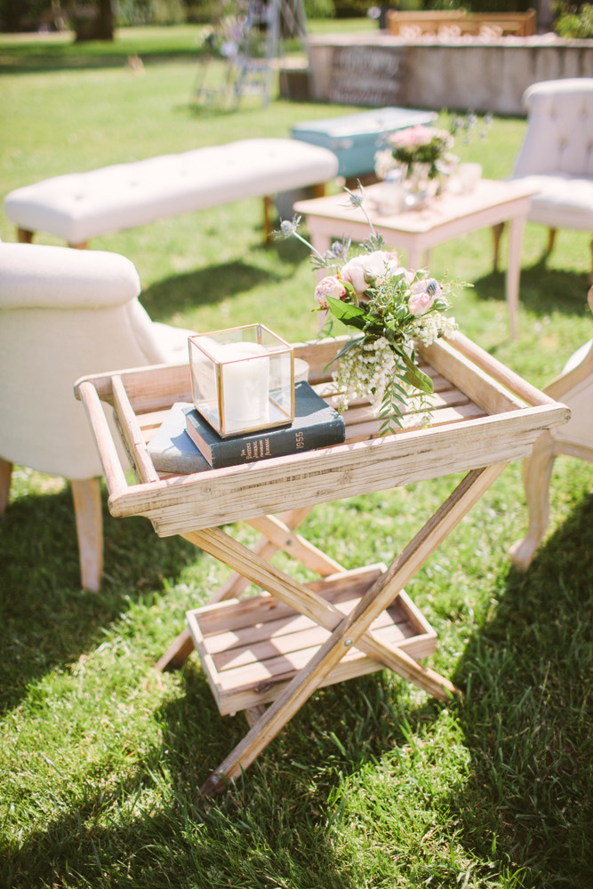 Rustic Wooden Butlers Tray