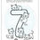 Thumbnail: Digital Personalised Colouring Pages - AGES