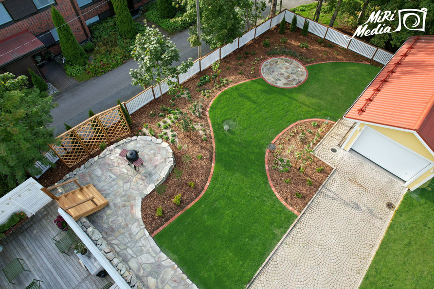 omakotitalon pihamuutos