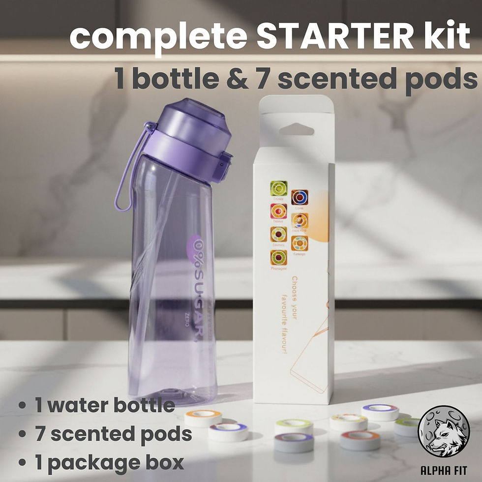 Thumbnail: Alpha Fit Flavor Bundle | 650ml Air Up Compatible Water Bottle + 7 or 16 Flavor Pods | Zero Sugar Scented Hydration System