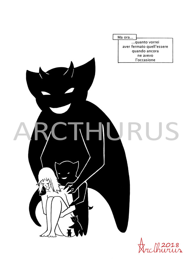 Stalking è una storia breve di Arcthurus, in cui viene spiegata questa forma di violenza più tramite le immagini che tramite la storia stessa.
Pag 3