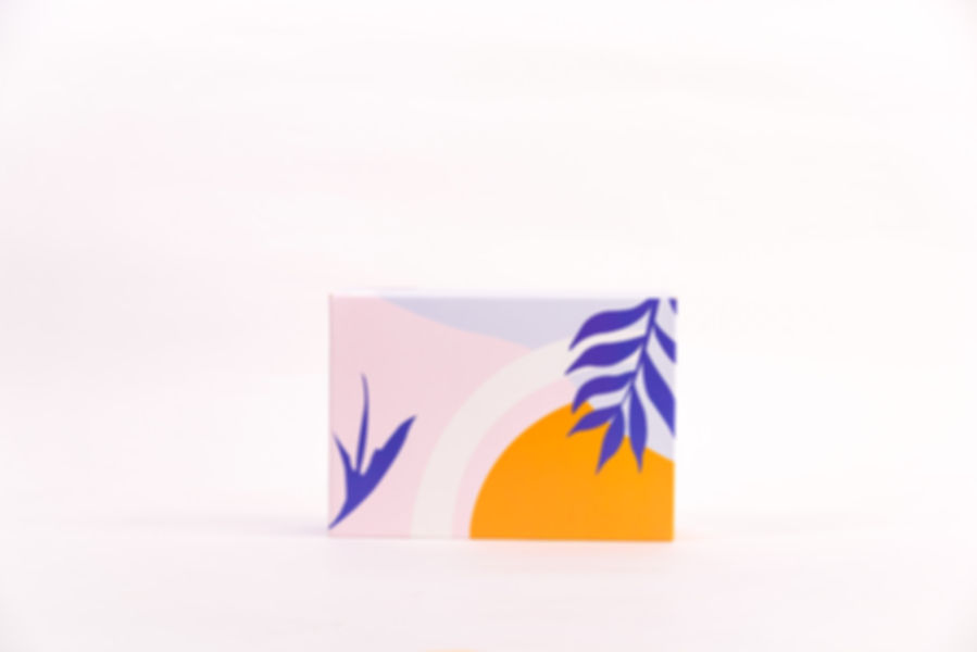 5 x 7 x 2 Lush Tropics Pre-Formed Box