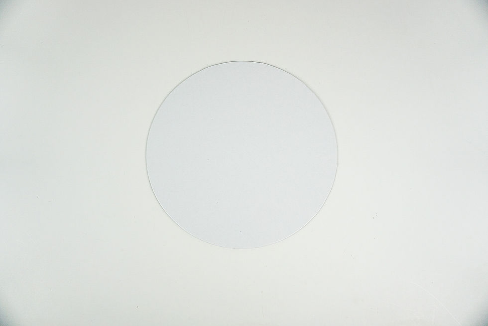 Thumbnail: White Round Cake Board