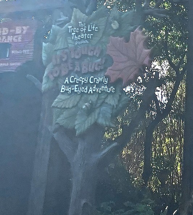 It's Tough to be a Bug Sign Entrance