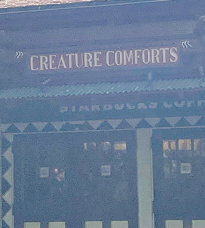 Creature Comforts Entrance