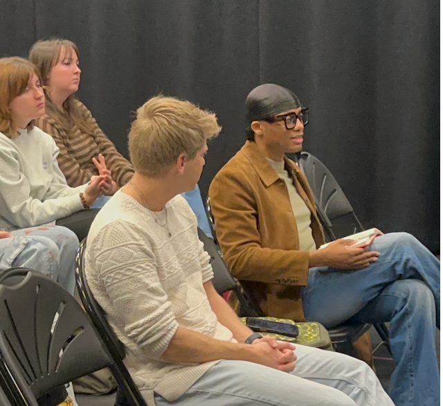 National Tour Cast Shares Performance Techniques with Cal Poly students