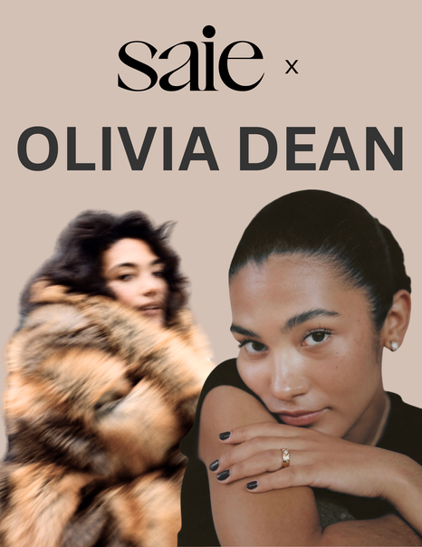 Saie x Olivia Dean Mock Marketing Campaign