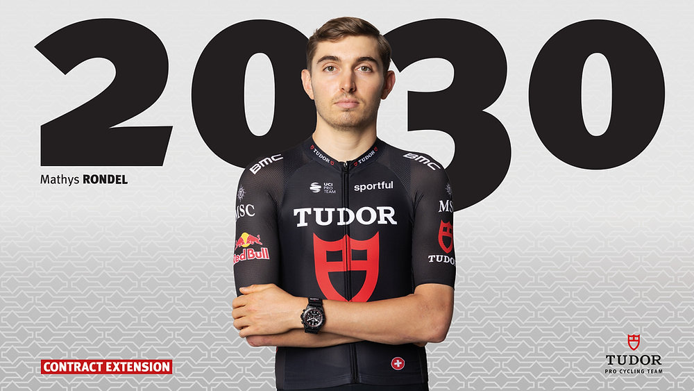 Mathys Rondel Mathys Rondel Signs Long-Term Deal with Tudor Pro Cycling