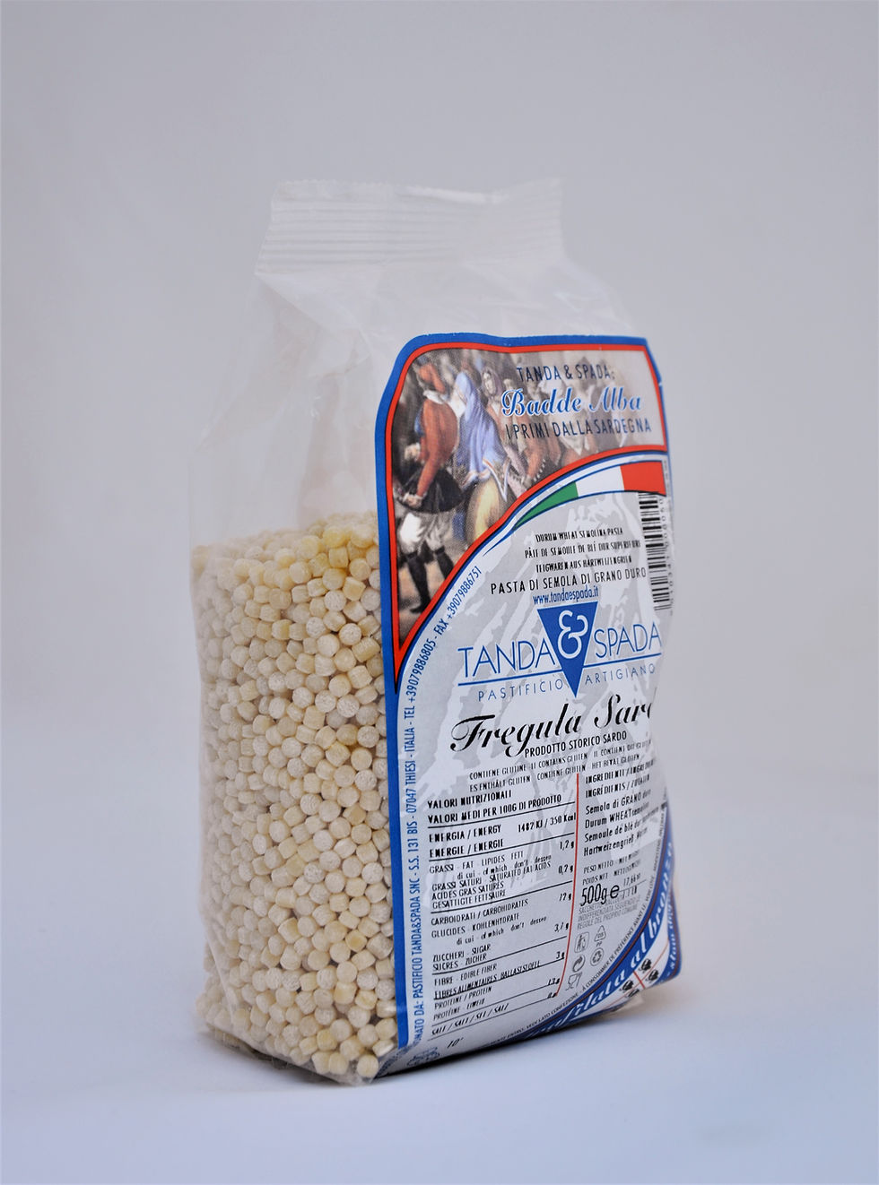 Sličica: Tanda spada - fregola pražena grossa 500g