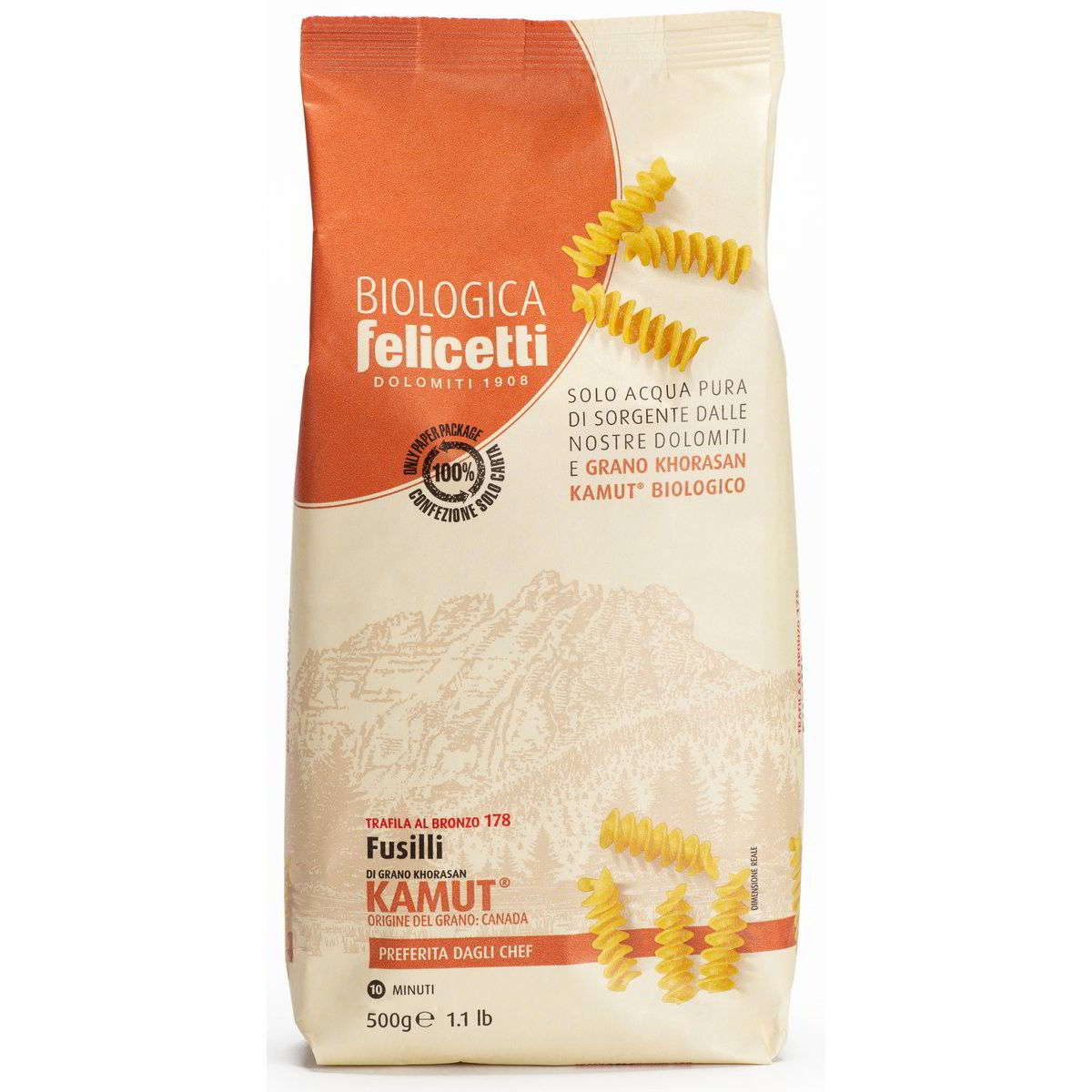 Felicetti - Kamut Svedrčki 500g