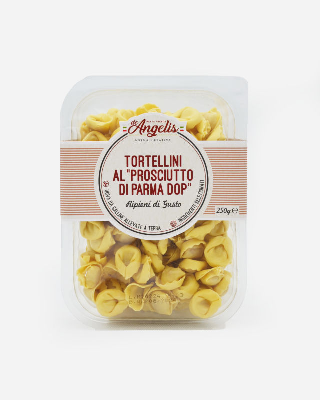 Tortellini polnjeni s pršutom Parma DOP 250g