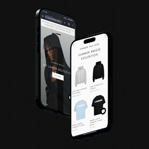 WebShop Design für LamorStudios