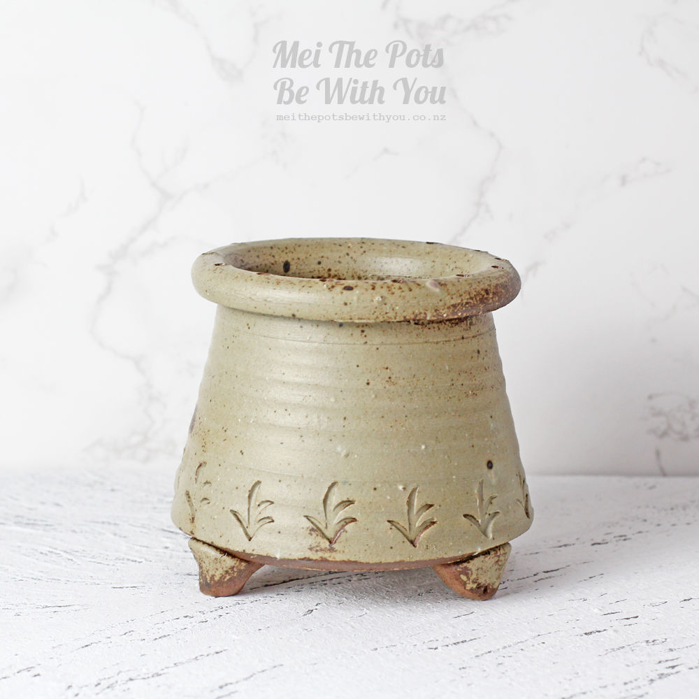 PA32-1 | Handmade Pattern Stamp Succulent Pot