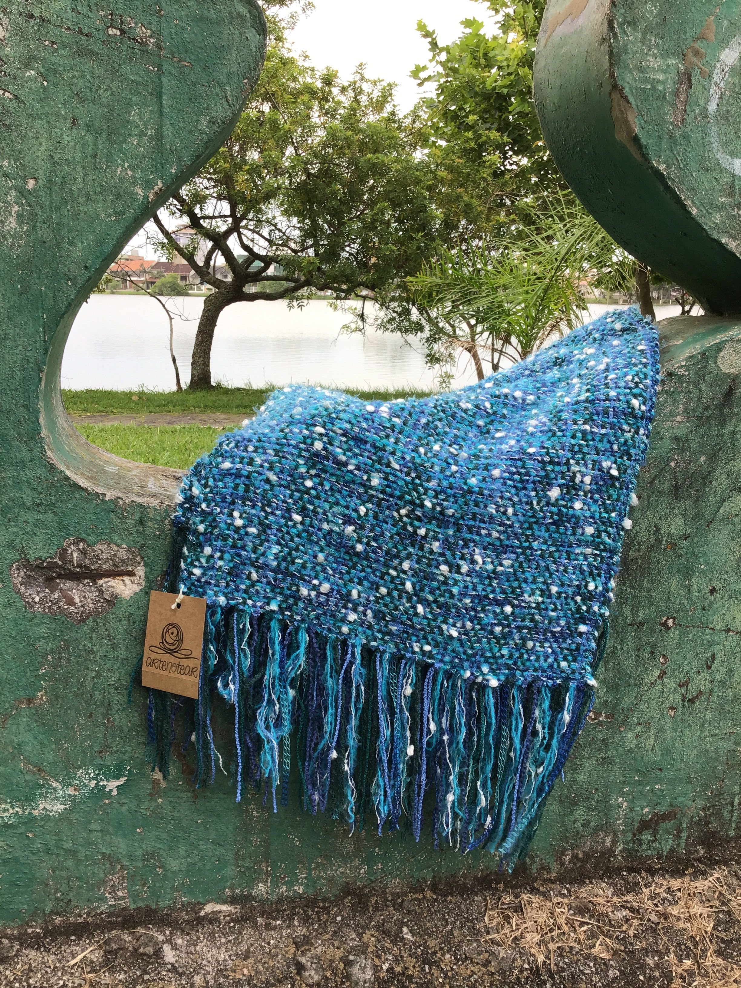 Manta Turquesa envolvente