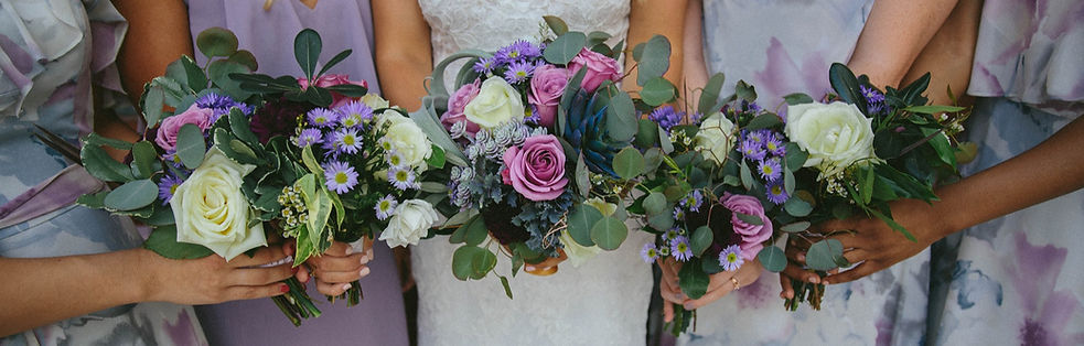 Wedding couple kissing