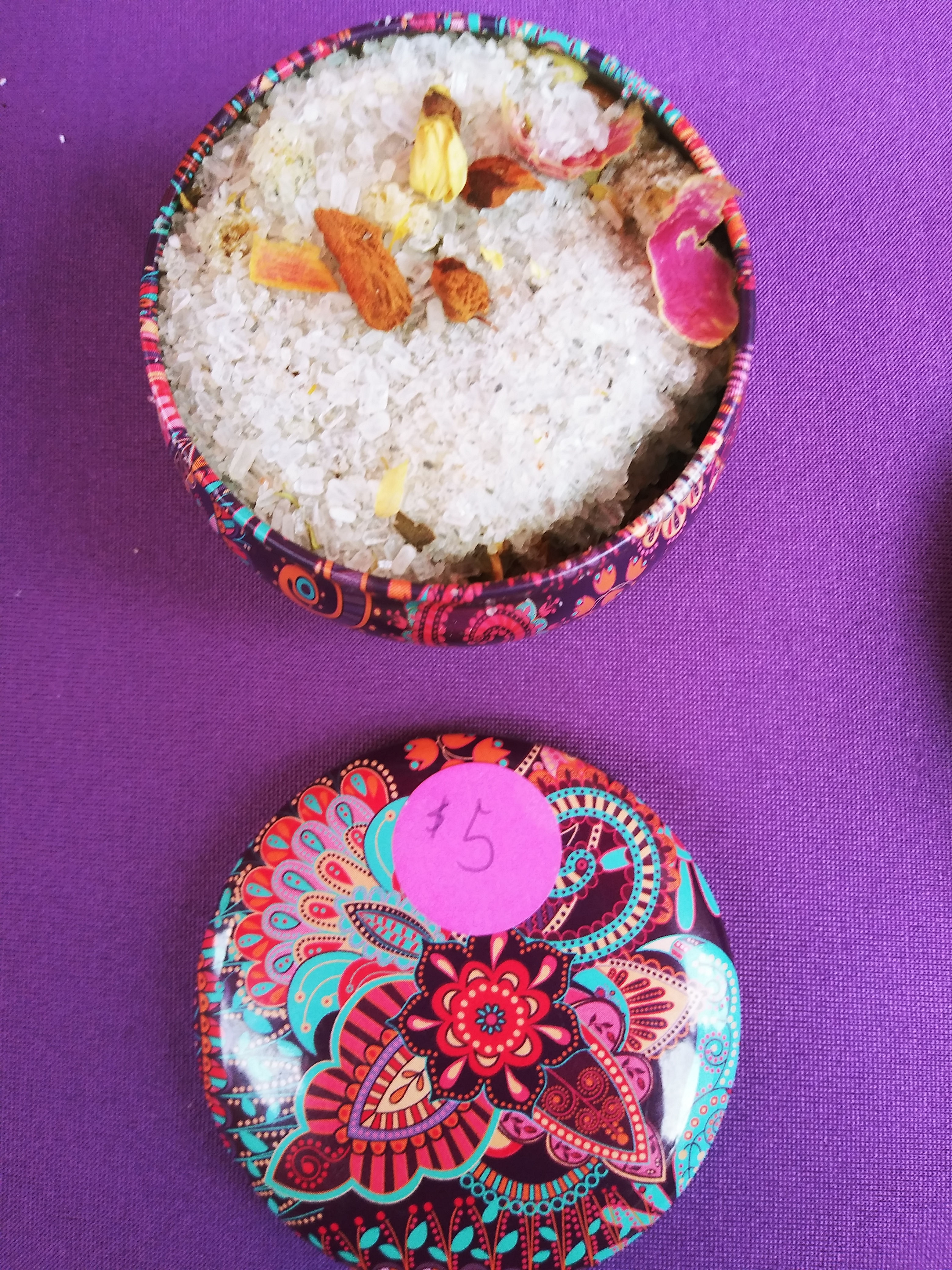 Perfect Peony body salt scrub