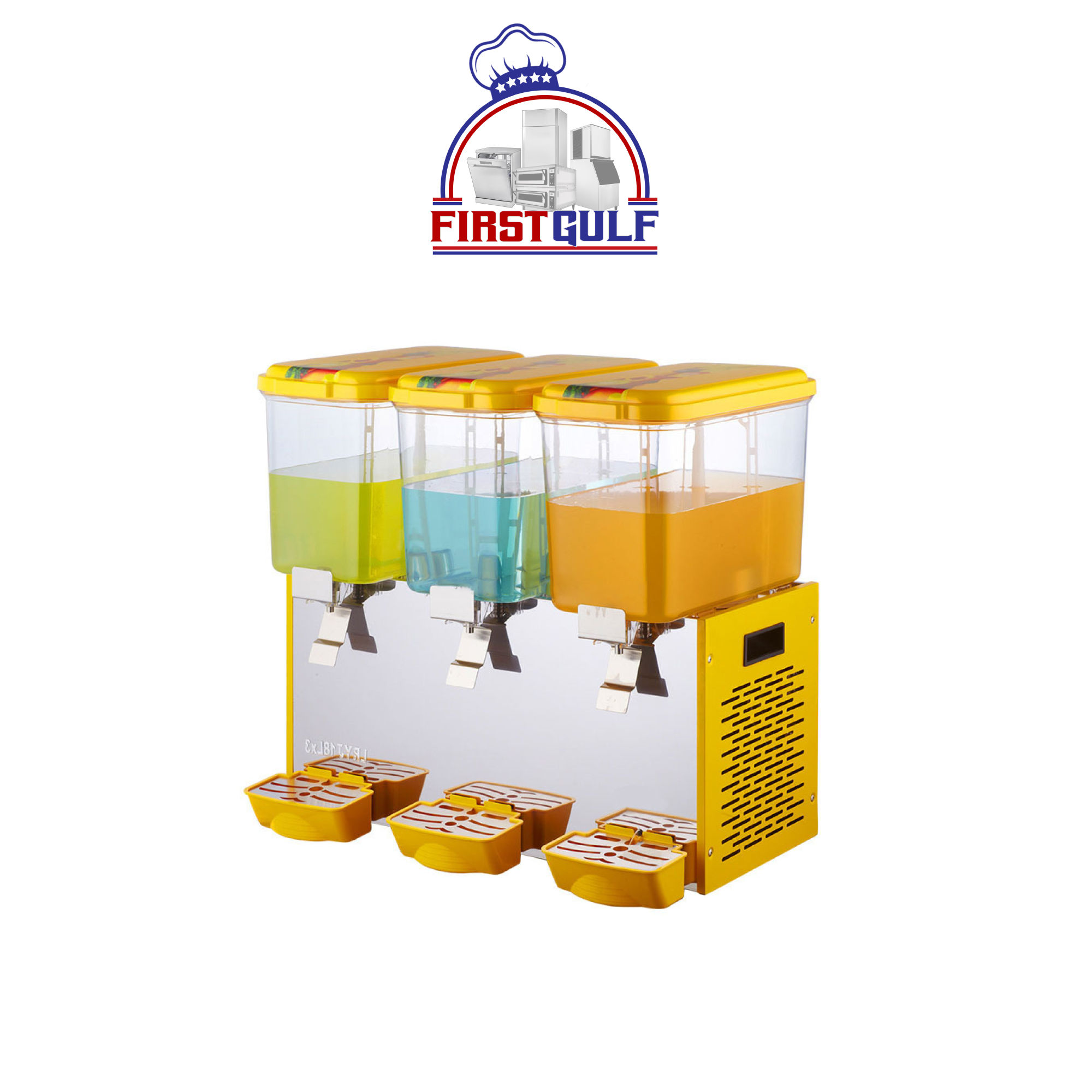 Juice dispenser with S/S handle