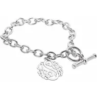 monogrammed cram bracelet