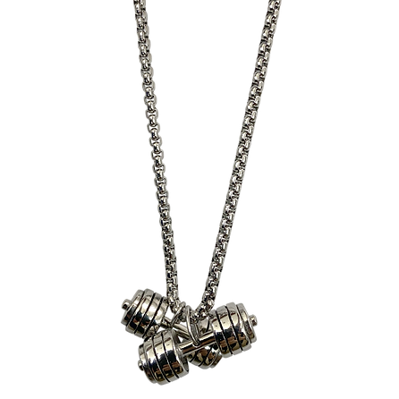 dumbbell pendant