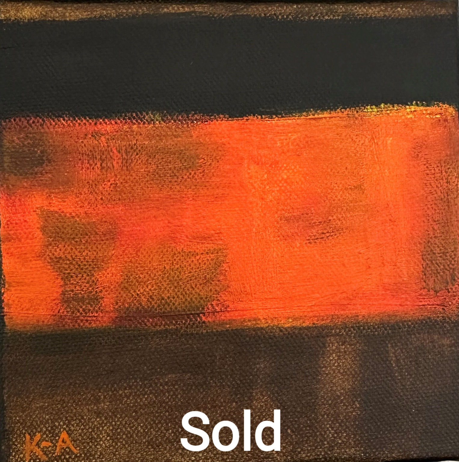 A Little Rothko #1 by Kerry-anne Nicholas