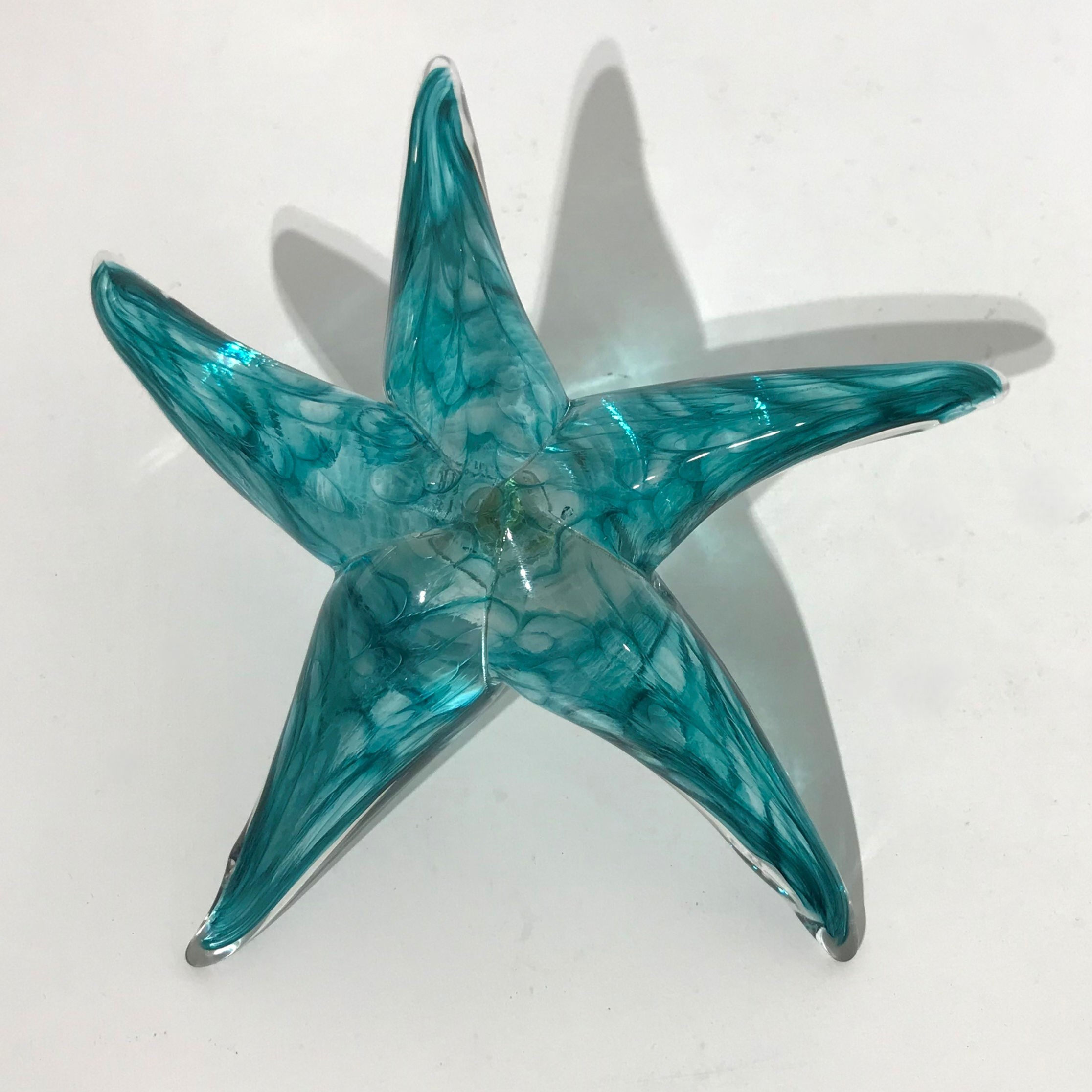Starfish Wall Hanging - Green by Michelle Weston