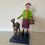 Thumbnail: Woman With Tall Dog by Bonnie Stretton