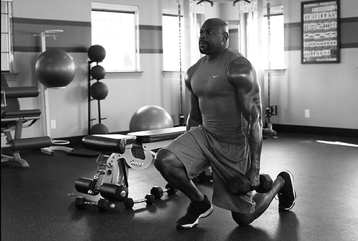 Earl Diamond exercising